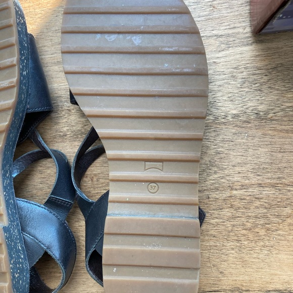 Camper leather sandals / lightly worn - Picture 5 of 6